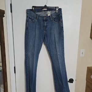 Levi's Straight Leg Blue Jeans